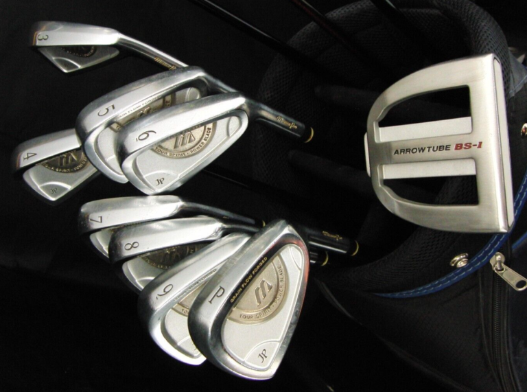 Mizuno And Arrow Tube Set Of Mizuno Pro JP 3-PW +Driver +4 Wood +5 Wood +Putter +Bag 6 Mizuno And Arrow Tube Set Of Mizuno Pro JP 3-PW +Driver +4 Wood +5 Wood +Putter +Bag - Image 4