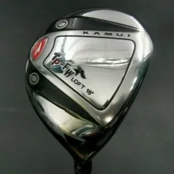 Japanese Kamui TP-FW 18° Wood Stiff Graphite Flex Shaft Golf Pride Shaft