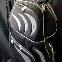 Clubs Sales Shop 45 14 Division GO Black & Grey Tour Cart Trolley Golf Clubs Bag