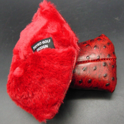 Luxury PSYKO GOLF Ostrich Genuine Leather Putter Head Cover -Clubs Sales Shop 32 3cf707c3 eda8 42b5 8b40 9bd8643072eb