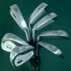 Set Of 7 X Miura Giken Passing Point PP-9001 Irons 4-PW Regular Steel Shafts