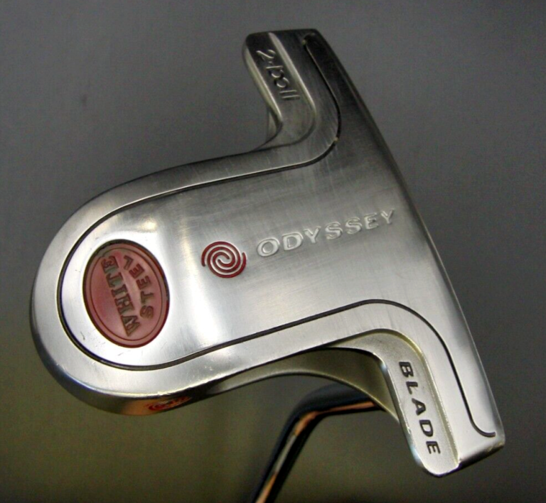 Odyssey 2-Ball Blade White Steel Putter 88cm Length Steel Shaft Odyssey Grip 3 Odyssey 2-Ball Blade White Steel Putter 88cm Length Steel Shaft Odyssey Grip