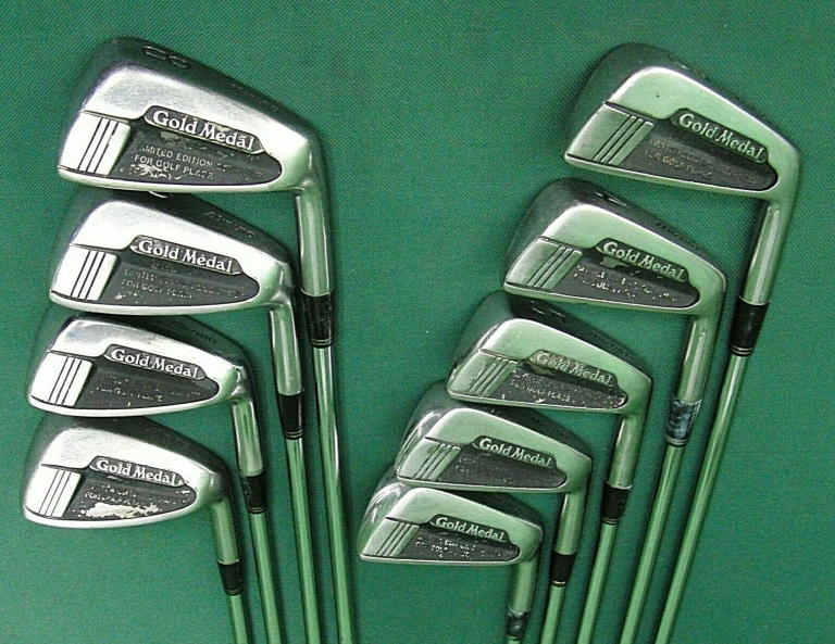 Set Of 9 X Mizuno Gold Medal Irons 3-SW Regular Steel Shafts Mizuno Grips 4 Set Of 9 X Mizuno Gold Medal Irons 3-SW Regular Steel Shafts Mizuno Grips - Image 2