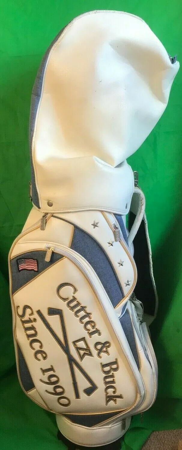 Cleveland, Ray Cook, Cutter & Buck Set Of Cleveland Form Forged Irons 3-PW + SW Driver Wood & Hybrid Putter + Bag 4 Cleveland, Ray Cook, Cutter & Buck Set Of Cleveland Form Forged Irons 3-PW + SW Driver Wood & Hybrid Putter + Bag - Image 2