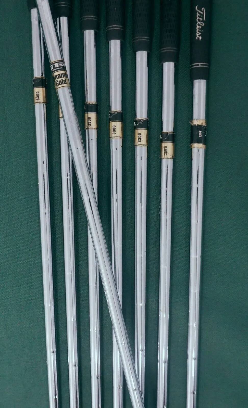 Set Of 8 X Mizuno MP32 GF Forged Irons 3-PW Stiff Steel Shafts Mixed Grips 7 Set Of 8 X Mizuno MP32 GF Forged Irons 3-PW Stiff Steel Shafts Mixed Grips - Image 5