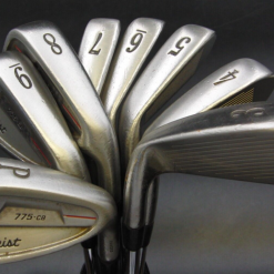 Set Of 8 X Titleist 775 CB Forged Irons 3-PW Regular Steel Shafts Titleist Grips