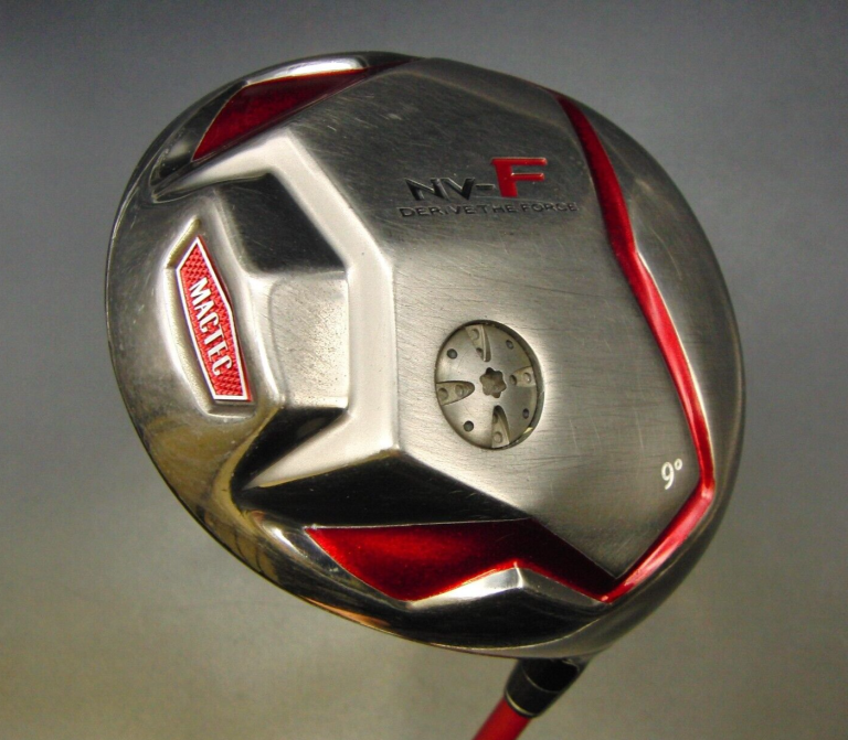 Mactec NV-F 9° Driver Stiff Graphite Shaft Mactec Grip 3 Mactec NV-F 9° Driver Stiff Graphite Shaft Mactec Grip