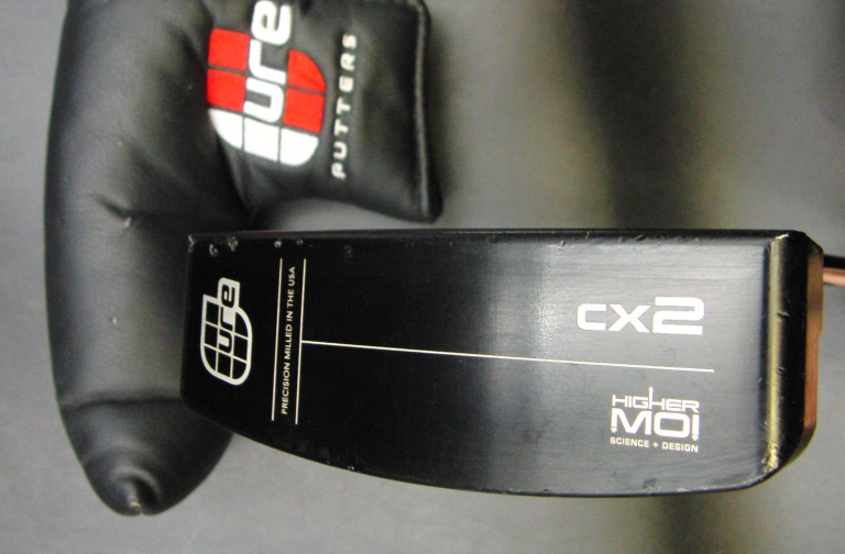 Cure CX2 Classic Series Putter 89cm Length Steel Shaft Cure Grip & Cure H/Cover 3 Cure CX2 Classic Series Putter 89cm Length Steel Shaft Cure Grip & Cure H/Cover