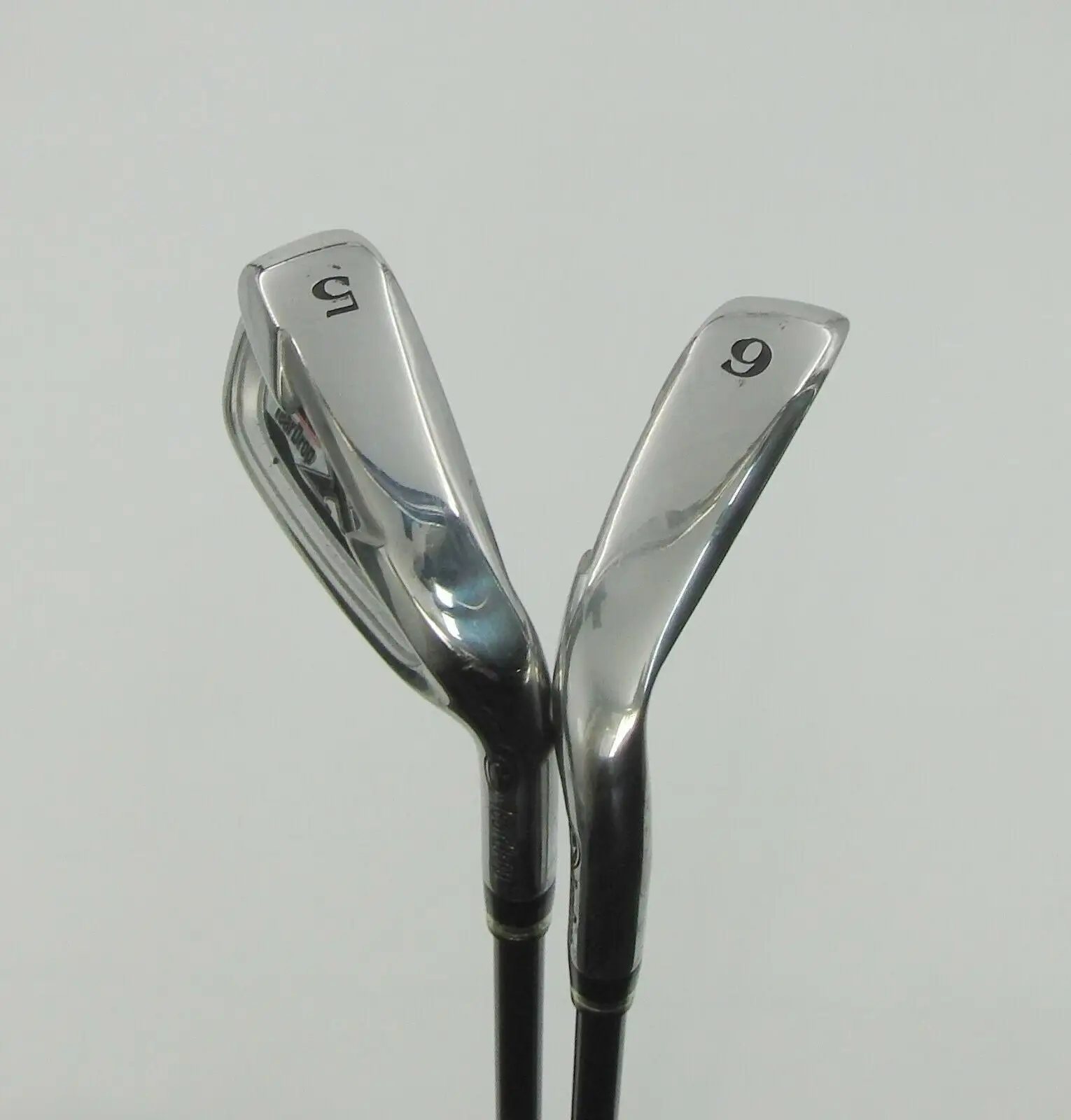 Set Of 2 X Tear Drop X TDX 5 & 6 Irons Stiff Graphite Shafts Tear Drop Grips 4 Set Of 2 X Tear Drop X TDX 5 & 6 Irons Stiff Graphite Shafts Tear Drop Grips - Image 2