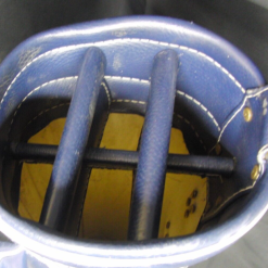 Vintage 6 Division Vintage Ben Hogan Cream Blue Red Trolley Cart Golf Bag -Clubs Sales Shop 32 44b28dce 30c9 43ed a21d 38167cb67379