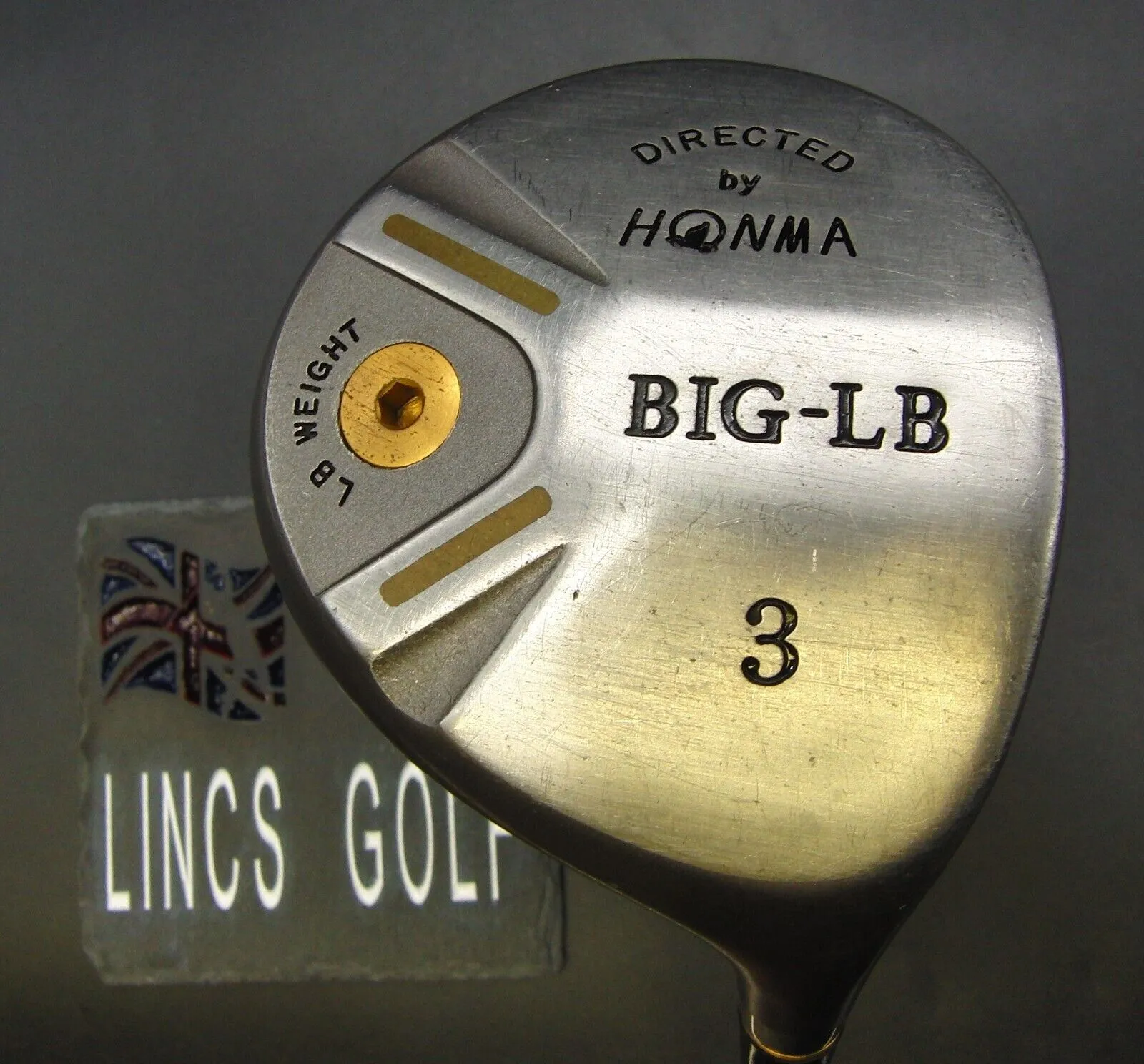 Hiro Honma Big-LB 3 Wood Regular Graphite Shaft Honma Grip 3 Hiro Honma Big-LB 3 Wood Regular Graphite Shaft Honma Grip