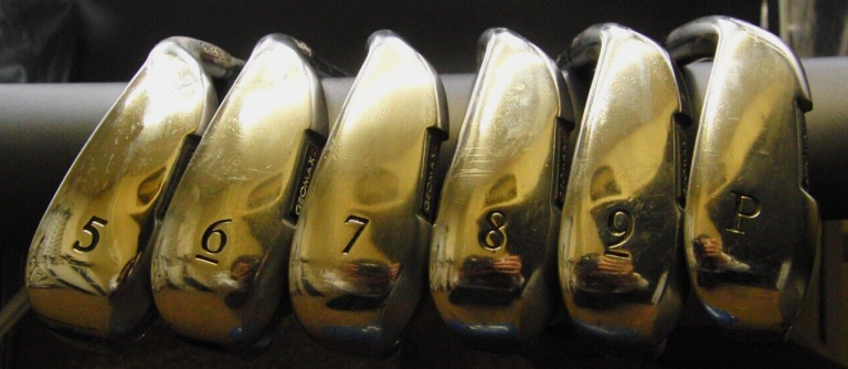 Set Of 6 X TourEdge Geomax 2 Bazooka Irons 5-PW Regular Graphite Shafts 6 Set Of 6 X TourEdge Geomax 2 Bazooka Irons 5-PW Regular Graphite Shafts - Image 4