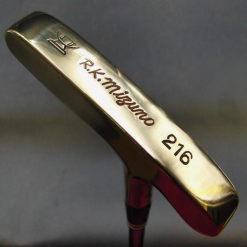 Ambidextrous Refurbished RK Mizuno 216 Bulls Eye Putter Steel Shaft 86cm Length