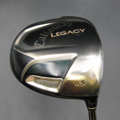 Callaway Legacy V 9.5° Driver Stiff Flex Graphite Shaft Golf Pride Grip