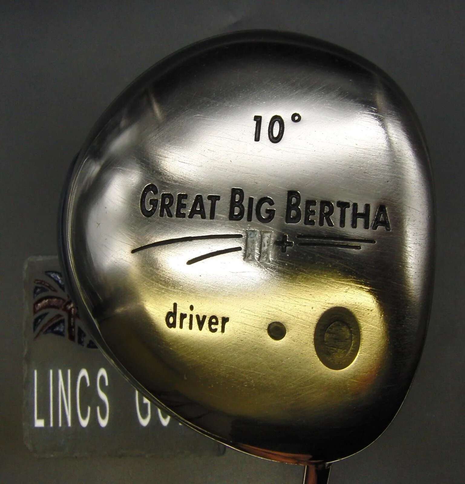 Callaway Great Big Bertha 10º Driver Stiff Graphite Shaft G/Pride Grip 3 Callaway Great Big Bertha 10º Driver Stiff Graphite Shaft G/Pride Grip