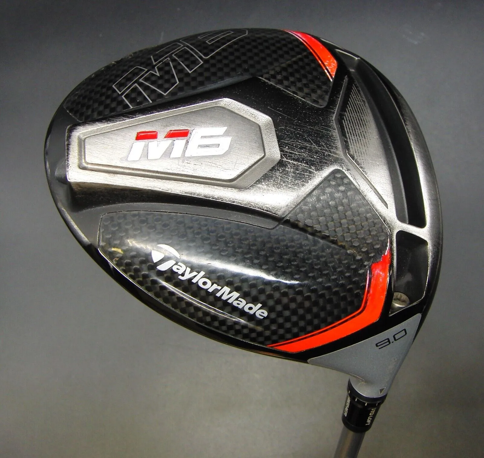 Taylormade M6 9° Driver Stiff Graphite Shaft Golf Pride Grip 3 Taylormade M6 9° Driver Stiff Graphite Shaft Golf Pride Grip
