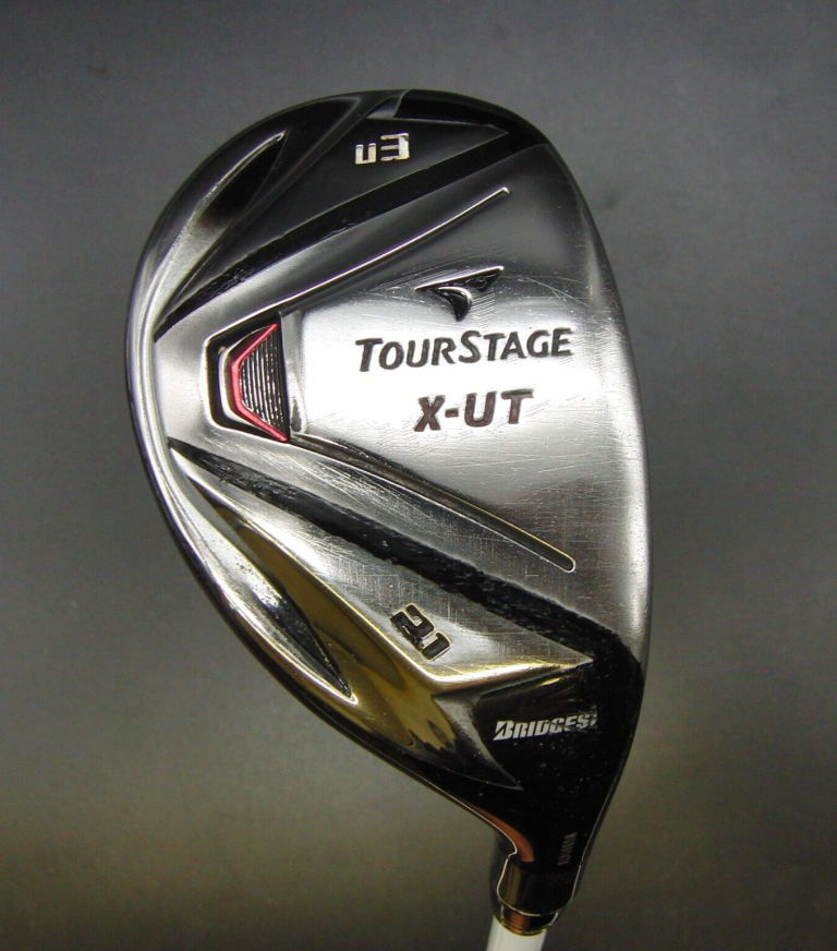 Bridgestone Tourstage X-UT 21° U3 Hybrid Extra Stiff Graphite Shaft IOMIC Grip 3 Bridgestone Tourstage X-UT 21° U3 Hybrid Extra Stiff Graphite Shaft IOMIC Grip