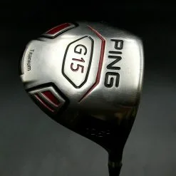 Ping G15 10.5° Titanium Driver 43.75" Playing Length Stiff Graphite Shaft