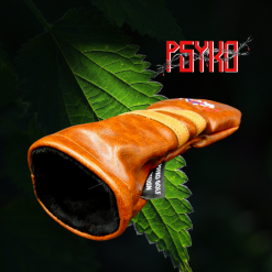 Luxury PSYKO GOLF Vintage-Style Embroidered PU Leather Hybrid Head Cover -Clubs Sales Shop 32 51dbc186 13cb 4e72 bb43 872e0a4a7286