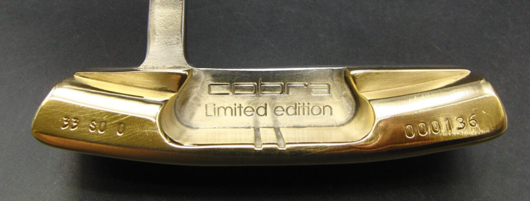 Limited Edition Cobra 000136 Putter Steel Shaft Length 90.5cm Golf Pride Grip 5 Limited Edition Cobra 000136 Putter Steel Shaft Length 90.5cm Golf Pride Grip - Image 3