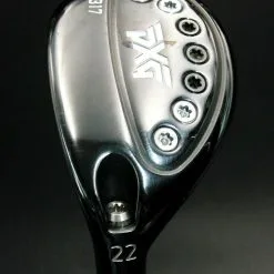 Left Handed PXG 0317 X 22° Hybrid Stiff Graphite Shaft Golf Pride Grip