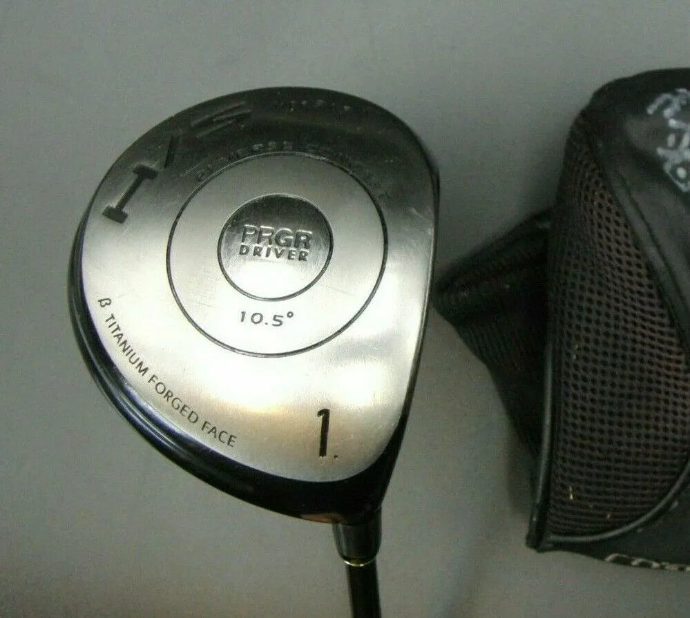 Japanese PRGR H/S Reverse Concept Type 315 10.5º Driver Stiff Graphite Shaft 3 Japanese PRGR H/S Reverse Concept Type 315 10.5º Driver Stiff Graphite Shaft