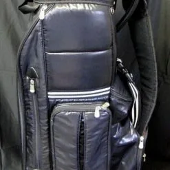 3 Division Maruman Shuttle Black White Tour Cart Trolley Golf Bag