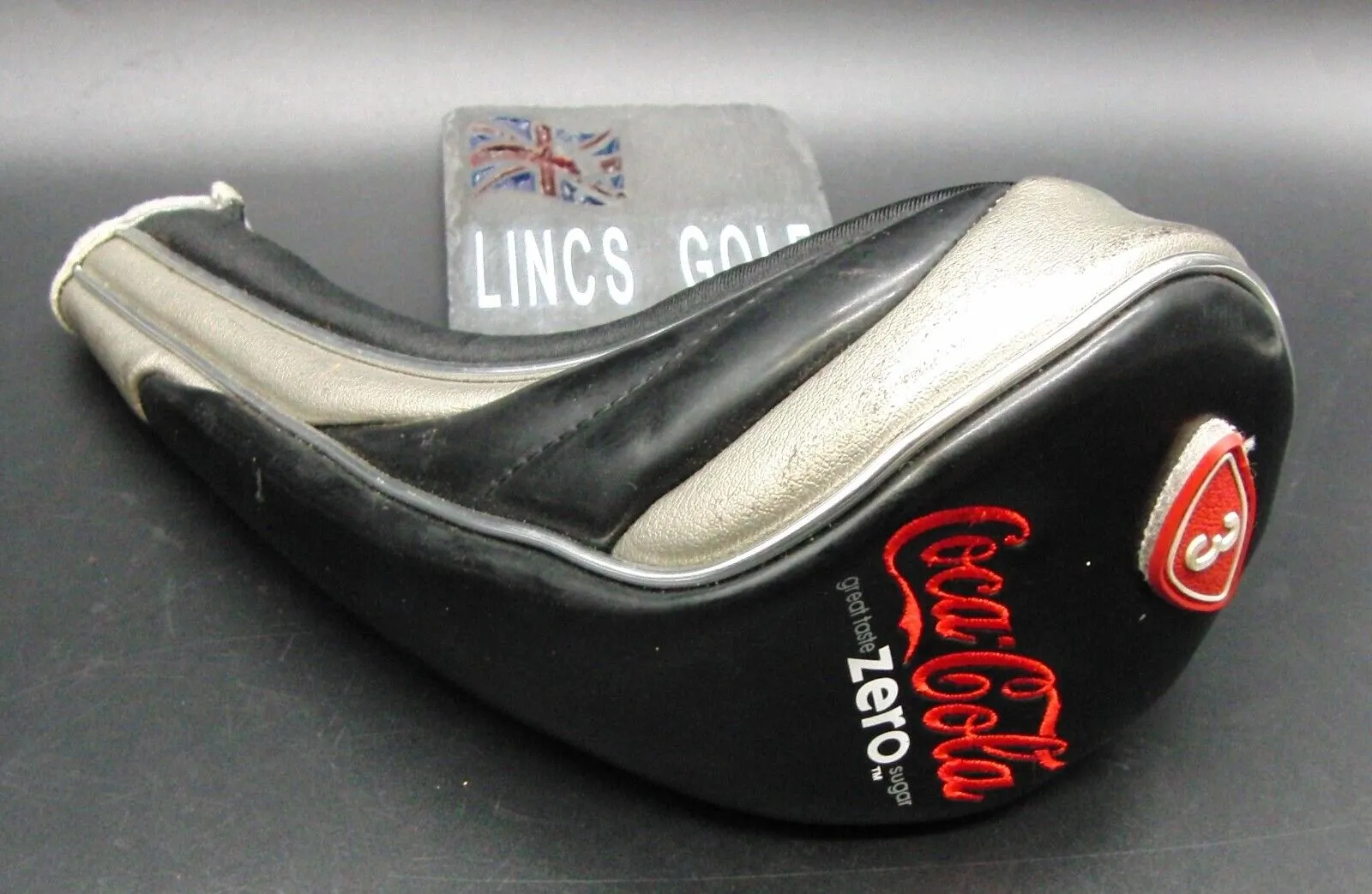 Coca-Cola Coca Cola Zero Great Taste Zero Sugar 3 Wood Head Cover 3 Coca-Cola Coca Cola Zero Great Taste Zero Sugar 3 Wood Head Cover