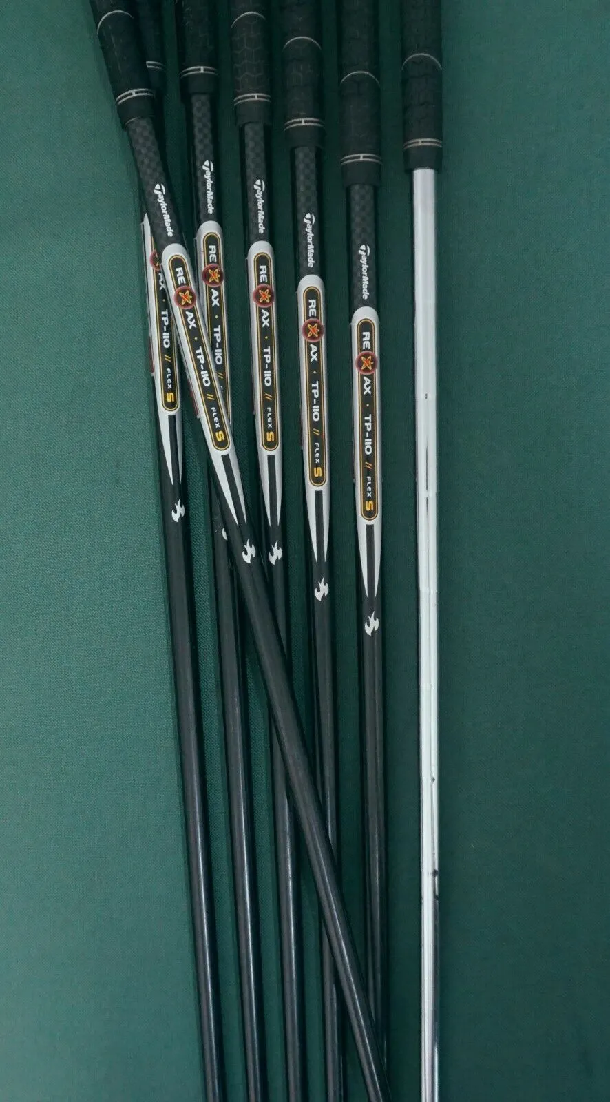 Set Of 7 X TaylorMade Tour Preferred TP Irons 4-PW Stiff Mixed Shafts 7 Set Of 7 X TaylorMade Tour Preferred TP Irons 4-PW Stiff Mixed Shafts - Image 5