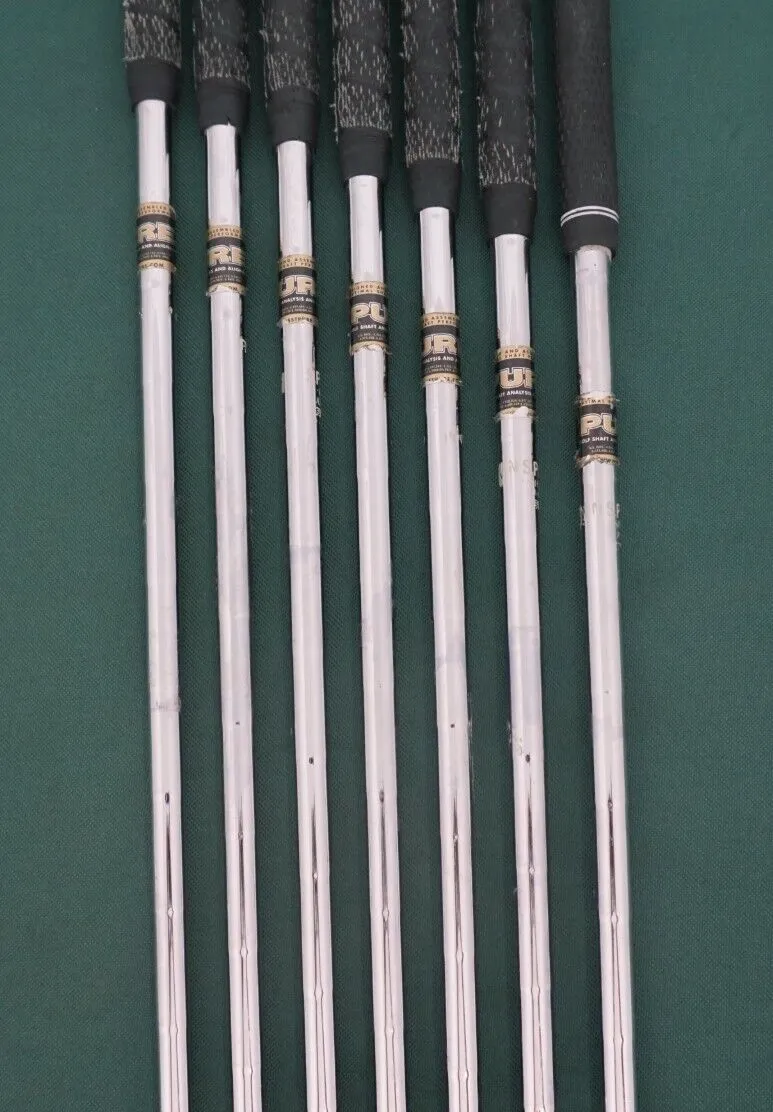 Set Of 7 X Orka RS5 Tour Studio Irons 4-PW Stiff Steel Shafts Mixed Grips 7 Set Of 7 X Orka RS5 Tour Studio Irons 4-PW Stiff Steel Shafts Mixed Grips - Image 5