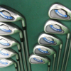 Set 10 X Callaway Steelhead X16 Irons 2-PW + AW Stiff Graphite Shafts