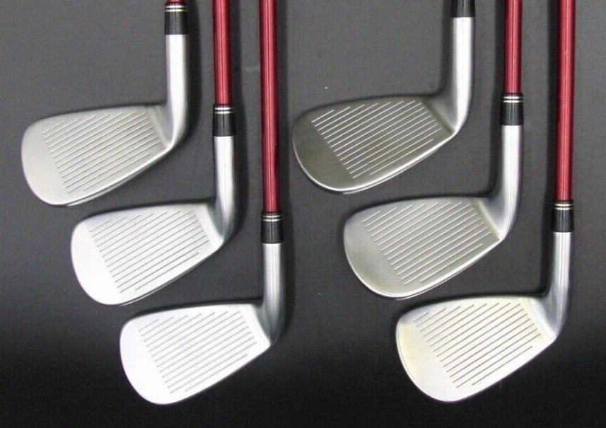 Set Of 6 X TaylorMade R9 Max Irons 5-PW Regular Graphite Shafts Taylormade Grips 5 Set Of 6 X TaylorMade R9 Max Irons 5-PW Regular Graphite Shafts Taylormade Grips - Image 3