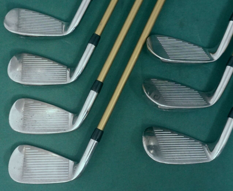 Set Of 7 X Mizuno RV-03 Irons 6-SW + Gap Wedge Stiff Graphite Shafts 5 Set Of 7 X Mizuno RV-03 Irons 6-SW + Gap Wedge Stiff Graphite Shafts - Image 3
