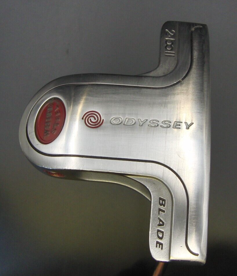 Odyssey 2-Ball Blade White Steel Putter 88cm Length Steel Shaft Odyssey Grip 10 Odyssey 2-Ball Blade White Steel Putter 88cm Length Steel Shaft Odyssey Grip - Image 8