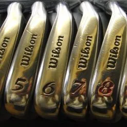 Set Of 8 X Wilson Deep Red Irons 3-PW Regular Steel Shafts Mixed Grips -Clubs Sales Shop 32 5dd22e35 d3e3 4ce1 a3a7 7eb6a3616720