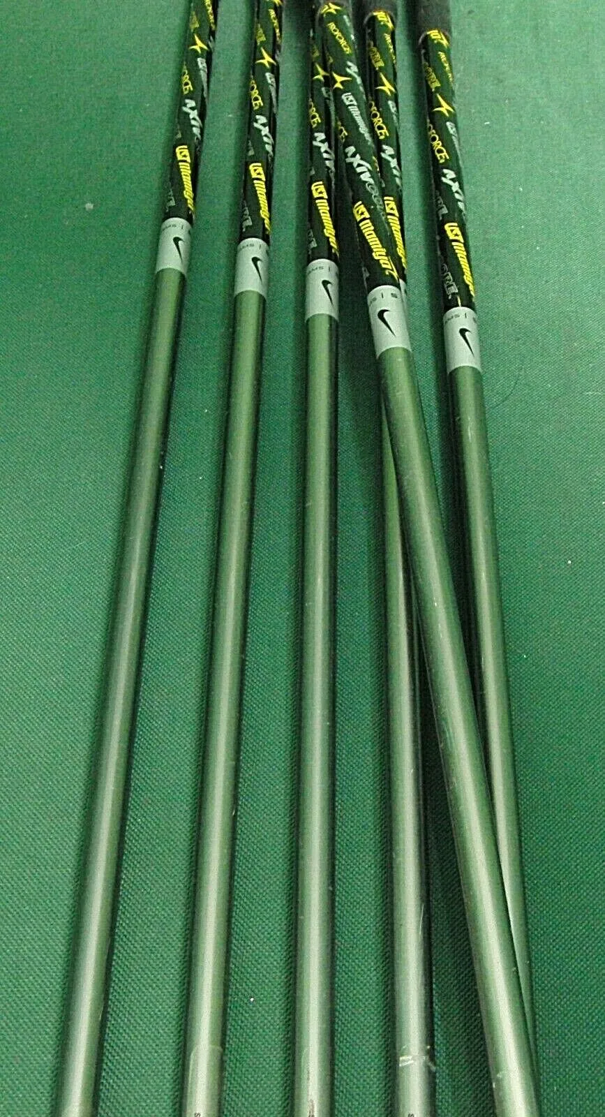 Set Of 6 X Nike Machspeed SQ Forged Irons 5-PW Stiff Graphite Shafts Nike Grips 7 Set Of 6 X Nike Machspeed SQ Forged Irons 5-PW Stiff Graphite Shafts Nike Grips - Image 5