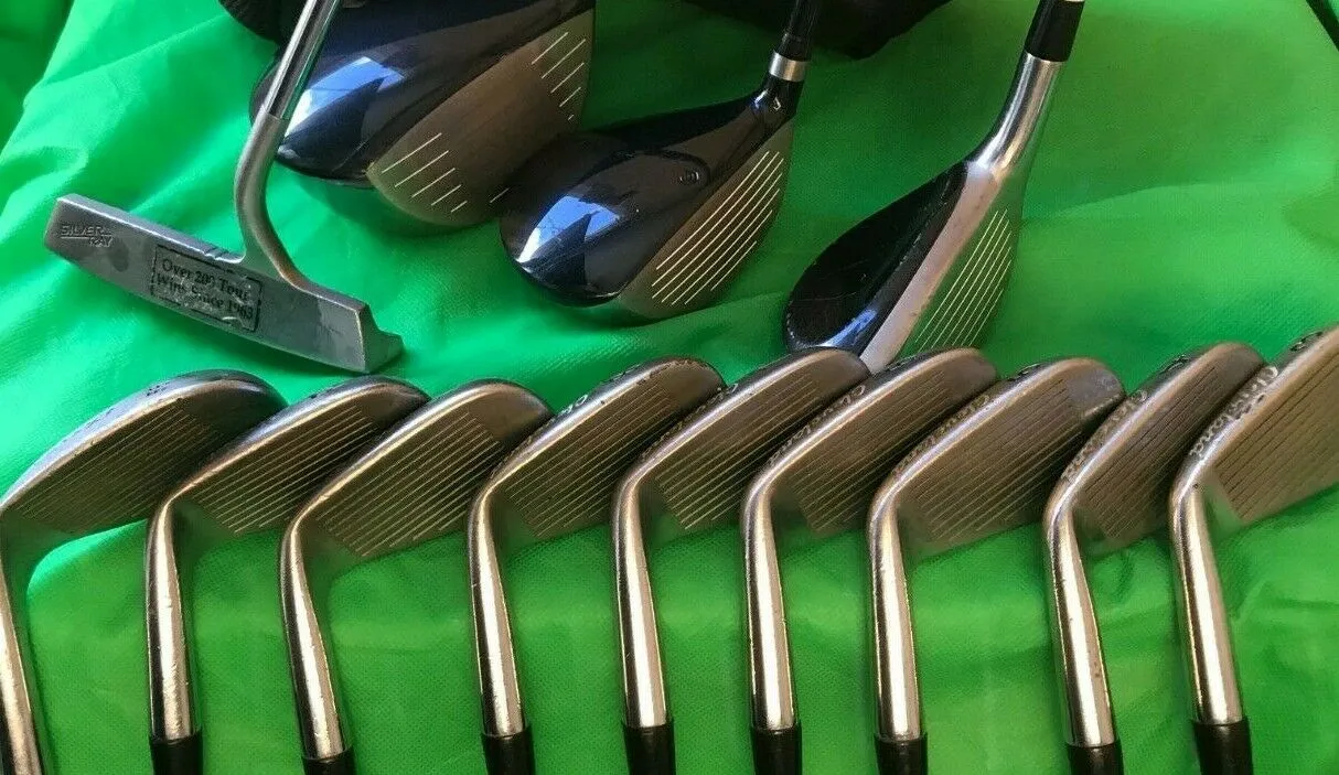 Cleveland, Ray Cook, Cutter & Buck Set Of Cleveland Form Forged Irons 3-PW + SW Driver Wood & Hybrid Putter + Bag 9 Cleveland, Ray Cook, Cutter & Buck Set Of Cleveland Form Forged Irons 3-PW + SW Driver Wood & Hybrid Putter + Bag - Image 7