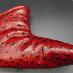 Luxury PSYKO GOLF Ostrich Genuine Leather Putter Head Cover -Clubs Sales Shop 32 6513fa8c 5c84 4fe2 9b06 2c5b4e1ba32d