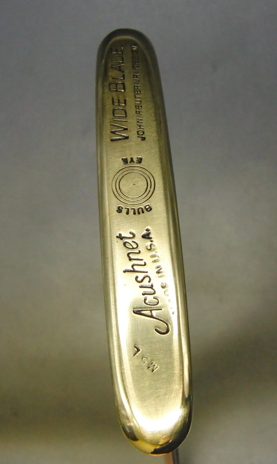 Refurbished Titleist Acushnet Bulls Eye M5L John Reuter Jr. Dalmahoy Putter 10 Refurbished Titleist Acushnet Bulls Eye M5L John Reuter Jr. Dalmahoy Putter - Image 8