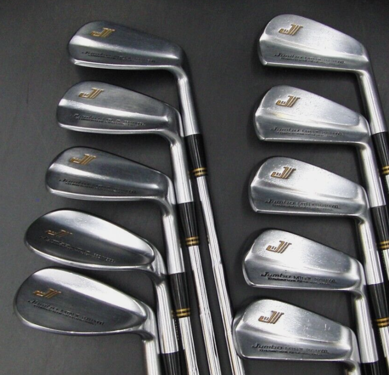 Set Of 10 X Bridgestone Jumbo MTN III Irons 3-SW + GW Extra Stiff Shafts 4 Set Of 10 X Bridgestone Jumbo MTN III Irons 3-SW + GW Extra Stiff Shafts - Image 2