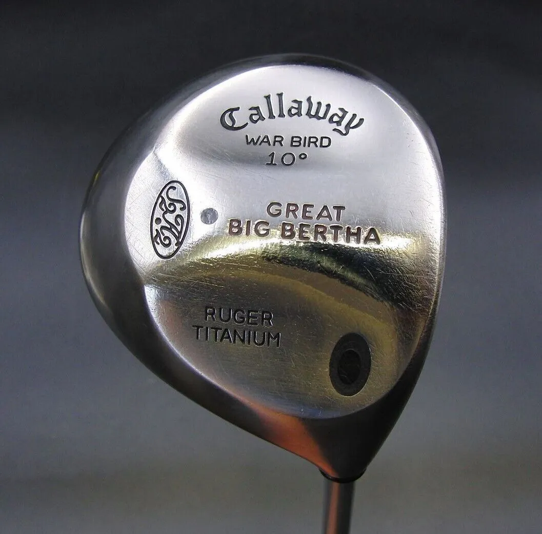 Callaway Big Bertha Ruger Titanium 10 Degree Driver Firm Graphite Shaft 4 Callaway Big Bertha Ruger Titanium 10 Degree Driver Firm Graphite Shaft - Image 2