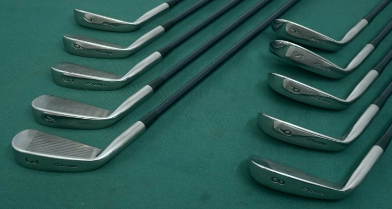 Set 10 X Mizuno Zephyr Irons 3-SW + F Wedge Extra Stiff Graphite Shafts 5 Set 10 X Mizuno Zephyr Irons 3-SW + F Wedge Extra Stiff Graphite Shafts - Image 3