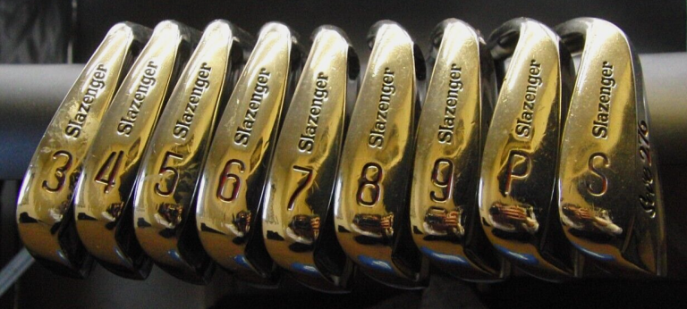 Set Of 9 X Slazenger Seve Ballesteros 276 Irons 3-SW Regular Steel Shafts 6 Set Of 9 X Slazenger Seve Ballesteros 276 Irons 3-SW Regular Steel Shafts - Image 4