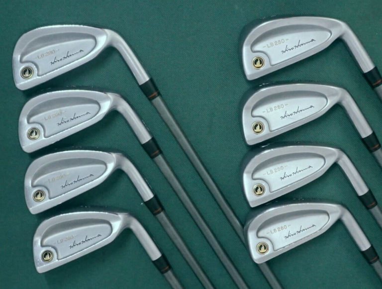 Set Of 8 X Honma LB280 Irons 3-10 Regular Titanium Carbon Shafts 4 Set Of 8 X Honma LB280 Irons 3-10 Regular Titanium Carbon Shafts - Image 2