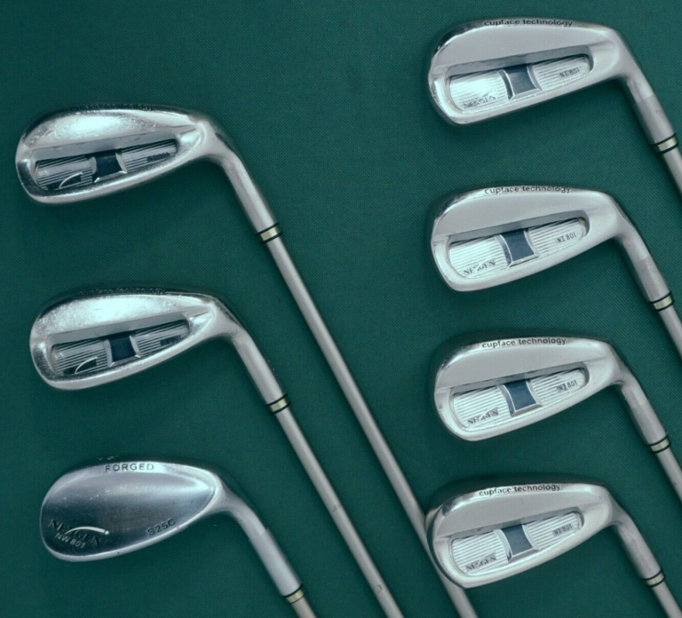 Japanese Set 7 X Nexgen NI801 Irons 5-PW + NW801 S25C Forged 56° Sand Wedge 4 Japanese Set 7 X Nexgen NI801 Irons 5-PW + NW801 S25C Forged 56° Sand Wedge - Image 2