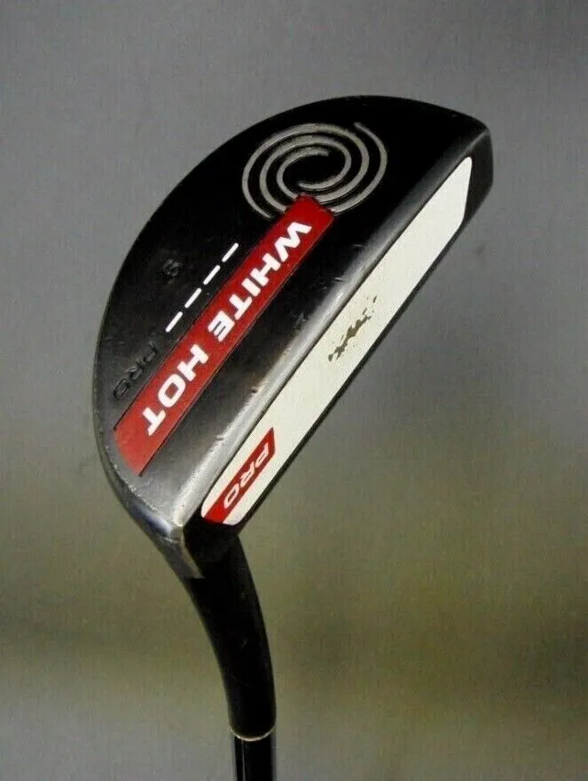 Odyssey White Hot PRO 9 Putter Steel Shaft 85cm Playing Length Odyssey Grip 3 Odyssey White Hot PRO 9 Putter Steel Shaft 85cm Playing Length Odyssey Grip