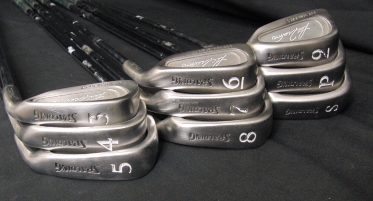 Vintage Set Of 9 X Spalding Lee Trevino Irons 3-SW Regular Steel Shafts 4 Vintage Set Of 9 X Spalding Lee Trevino Irons 3-SW Regular Steel Shafts - Image 2