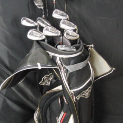 Diamond Scot/MacGregor/Fitway/Top Lanking Set Of Diamond Scot Tommy Armour Irons 5-SW Driver 4+5 Wood Hybrid Putter + Bag