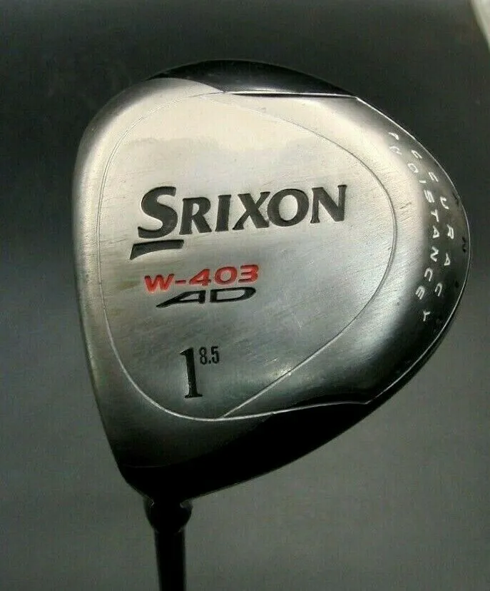 Left-Handed Srixon W-403 AD 8.5° Driver Stiff Graphite Shaft 3 Left-Handed Srixon W-403 AD 8.5° Driver Stiff Graphite Shaft