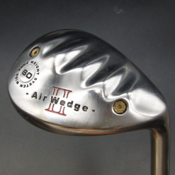 Air Wedge II Weight System Wide Area 60° Lob Wedge Regular Steel Shaft No 1 Grip